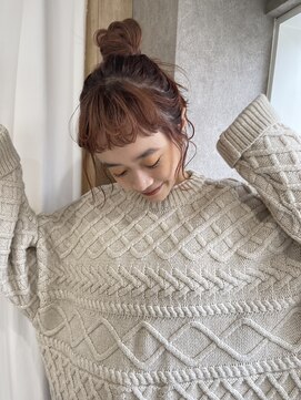 トレンチ(TRENCH) ざっくりお団子アレンジ　　　TRENCH