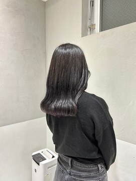 ガリカ(Gallica kinshicho) <haruka>ワンカラーでできる透け感たっぷりダークグレージュ