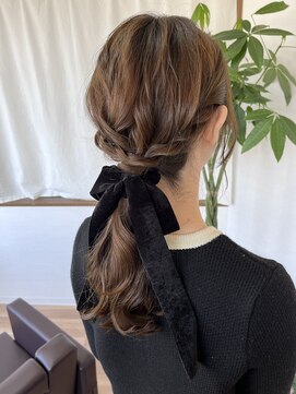 ヒビ(HIBI) リボンアレンジ