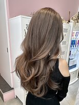 クム(kumu) 【kumu】ミルクティベージュ/セミディ/ブリーチ有り/栄/名古屋