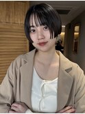 切りっぱなしボブ/小顔ボブ/ミニボブ/ラインボブ/コンパクトボブ