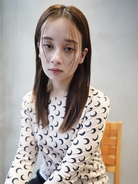 ニコ トウキョウ 渋谷(nico TOKYO) レイヤーカット/顔まわりカット/透明感/オリーブベージュ/渋谷