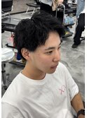 アップバングショート