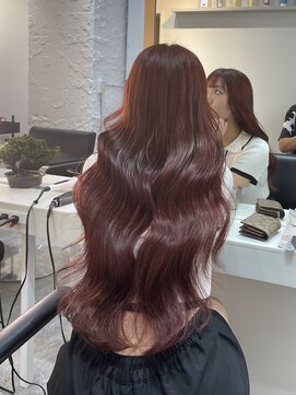 ブレンド 渋谷(BLend) マチルダボブ前髪ハイライトグレージュ