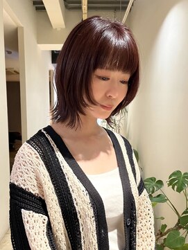 セブンベルベット(7 Velvet) ピンクパープルレイヤーウルフ