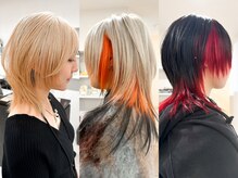 ノブレス(NOBLESSE)の雰囲気（ハイトーンデザイン×レイヤーカットが人気！#ウルフ#レイヤー）