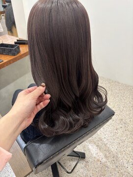 カリネバイフィエル(CALINER by Fier) 西梅田/髪質改善◎ラベンダーグレージュ◎