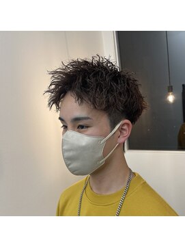 ウェーブ(WAVE) レイヤーアップバング×ツイストスパイラルパーマ