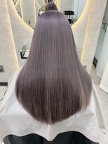 ルノン フィージュ(LUNON fieju)&nbsp;ホワイトグレージュミニウルフチェリーブラウンデジタルパーマ