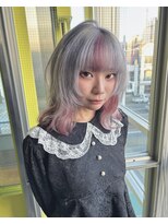 ガルボ ヘアー(garbo hair) 艶髪 ハイトーンカラー デザインカラー