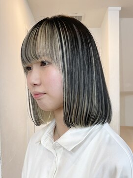 ミーム 原宿 表参道(meme) ◎ブロンドハイトーンカラーデザインカラーアンブレラカラー金髪