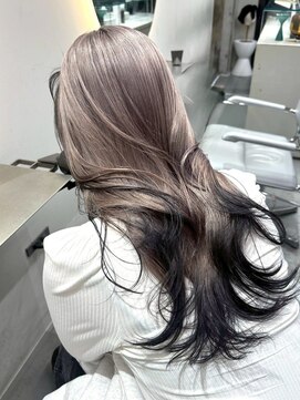 ソル ジングウマエ(SOL JINGUMAE) デザインカラーローライトハイライトセクションカラーハイトーン