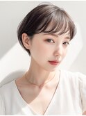 オン眉透けバング小顔丸みマッシュショートp1北浦和20代30代40代