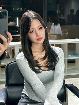 ザシェノンウメダ(THA CHAINON UMEDA) 心斎橋/着物ヘア/大人ガーリー/ダークアッシュ/似合わせカット