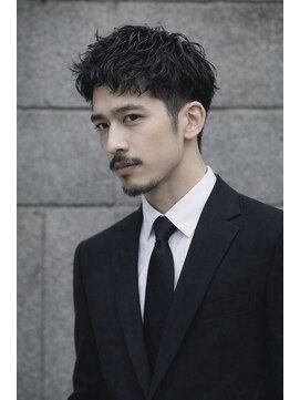 ベル 銀座5丁目店(Belle) 《スーツ仕事でもカッコいい》/シャドウパー/ベリーショート