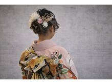 プードゥ(Puo-Du)の雰囲気(特別な日を彩る着物講師の着付けとヘアセット)