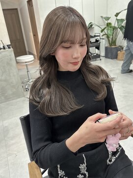 THOR by stark hair design【ソー】【3/5 NEW OPEN(予定)】 レイヤー/姫路レイヤー/グレージュ/韓国ヘア/姫路/姫路美容院