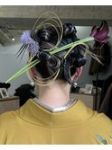タイトヘア/卒業式ヘアセット