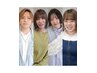 6/27 限定3名　全メニュー10% ※前髪カットのみ/アップ対象外