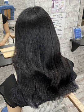 サロンジオ 本厚木(salon the O's) ピンクベージュ/ミディアムストレート/おしゃれ女子ウルフ