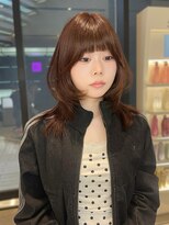 キーン 吉祥寺店(keen)&nbsp;〈アイカワ〉トレンドレイヤーカット×チョコレートブラウン