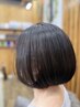 ダメージレストリートメントカラー+似合わせカット