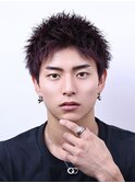 グランジスパイキーエッジショート