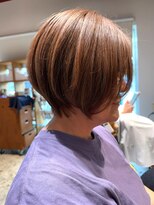 ナチュラル ヘアーデザイニング(Natural hair designing) 褒められる大人ショートボブ/髪質改善で叶う艶ボブ /美髪カラー
