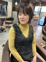 ザ シーワークス ときわ台店(THE Cworks)&nbsp;くびれボブ/ボブレイヤー/切りっぱなしボブ/インナーカラー