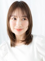 ドクターズ サロン ラブ(Dr's Salon LAB) ツヤ髪アッシュブラウン大人美人ミディアムm古河20代30代40代