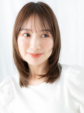 ドクターズ サロン ラブ(Dr's Salon LAB) ツヤ髪アッシュブラウン大人美人ミディアムm古河20代30代40代