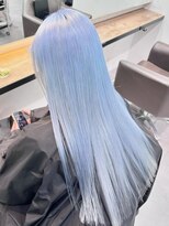 ベレーザ 川越(Beleza)&nbsp;18170_髪質改善ストレートネイビーブルーアッシュハイトーン