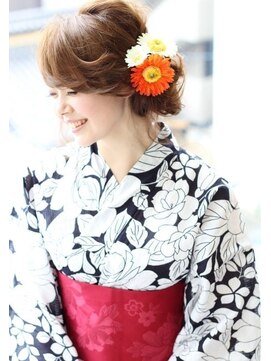 マリエプラス 金山店 浴衣着付け&ヘアセット