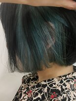 ブルーフェーセス 表参道(blue faces) 『blue faces』ネイビーグレー×ターコイズブルー