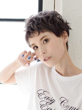 アース コアフュールボーテ 長野稲田店(EARTH coiffure beaute) 外国人風×パンクベリーショート