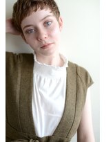 ミラバイグリーン(Mira by green)&nbsp;manish short X sepia beige #3