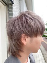 クラシコ ヘアー(CLASSICO hair) ハイトーングレージュ×マッシュウルフ