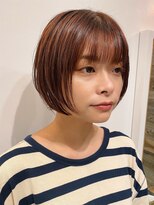センスヘア(SENSE Hair) ミニマムな丸みショートボブ