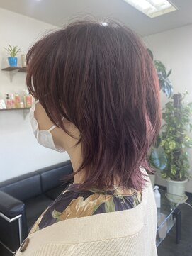 キュービック CuBic マッシュウルフ+インナーカラー