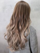 オーブ ヘアー アイク 盛岡高松店(AUBE HAIR Ike) 【AUBE HAIR】アッシュベージュグラデーション_ラフロング