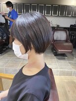 ヴァンクシー バイ ルナ(VANKCY by Luna)&nbsp;ショート ショートボブ 耳かけショート 丸みショート 黒髪 時短