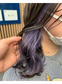 ラベンダーカラー×インナーカラー