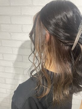 ビスイル 秋葉原店(Vis ill) フェイスフレーミング/インナーカラー/ブリーチ/ベージュ