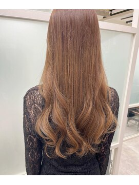 フレーム ヘア ルーム 天王寺駅前店(FRAME hair room) 透明感ベージュ系グレイカラー