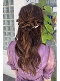 お呼ばれヘアアレンジ