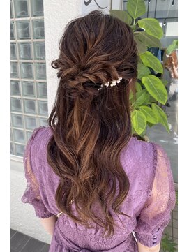 エル 横浜(eL) お呼ばれヘアアレンジ