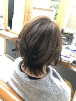 ユッカ エルア 武庫之荘南口(YUCCA elua)&nbsp;【elua by clap】大人可愛い20代30代40代レイヤーカット/ミディ