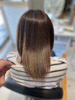 リオールヘア 北千住(LIOR.HAIR)&nbsp;大人かわいい6カ月保てるオイルストレート小顔美髪グレージュ