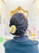 美容室 ティンカーベル&nbsp;シニヨンヘア