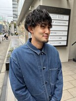 レックスヘアーインターナショナル(ReX HAIR INTERNATIONAL)&nbsp;【吉元　龍一】マッシュ×波巻きパーマ